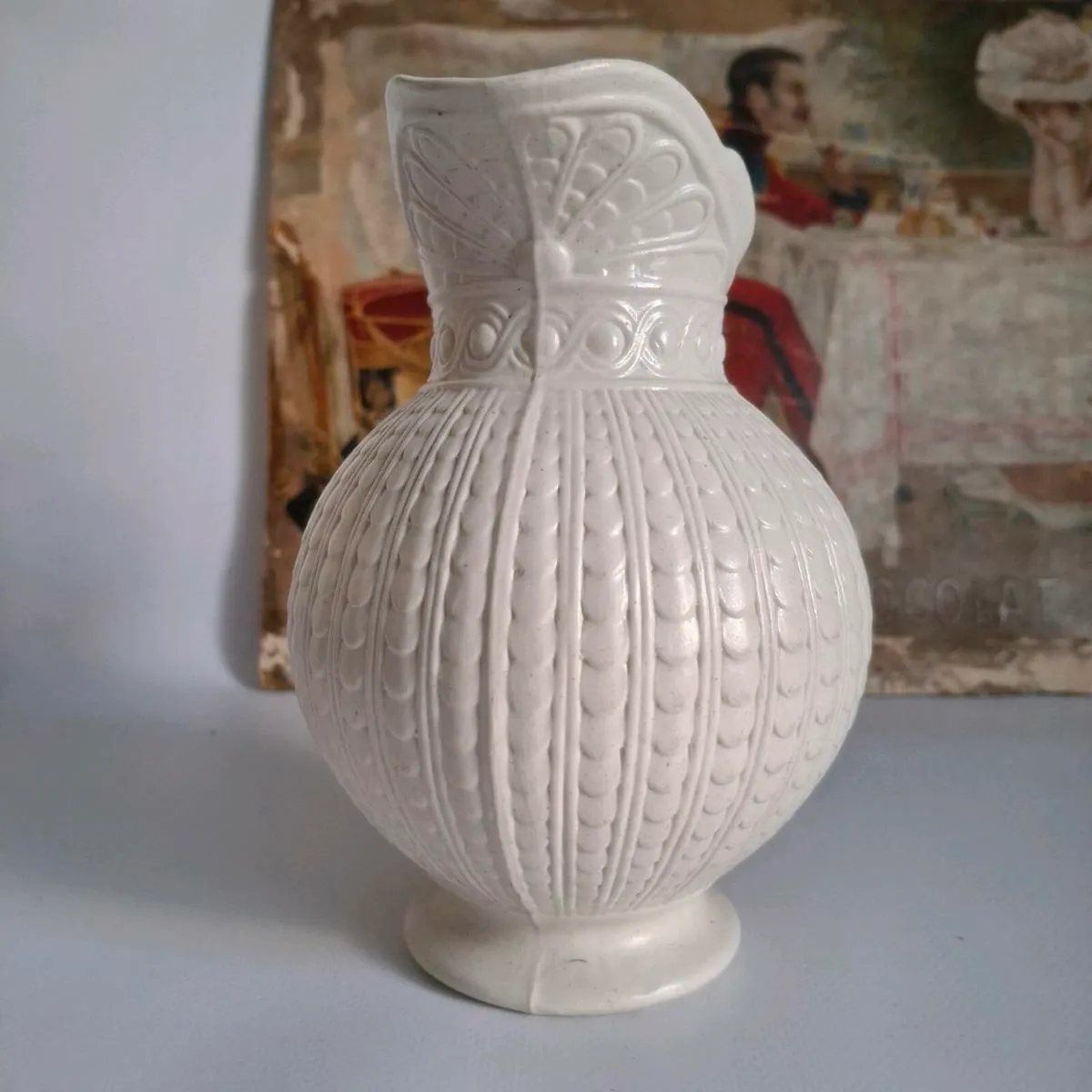 Victorian Copeland Parian Jug - Image 3