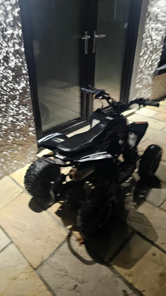 Kids Quad bike pink and black - Image 2