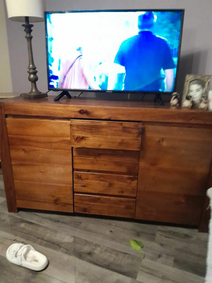 Side board solid mahogany - Image 4