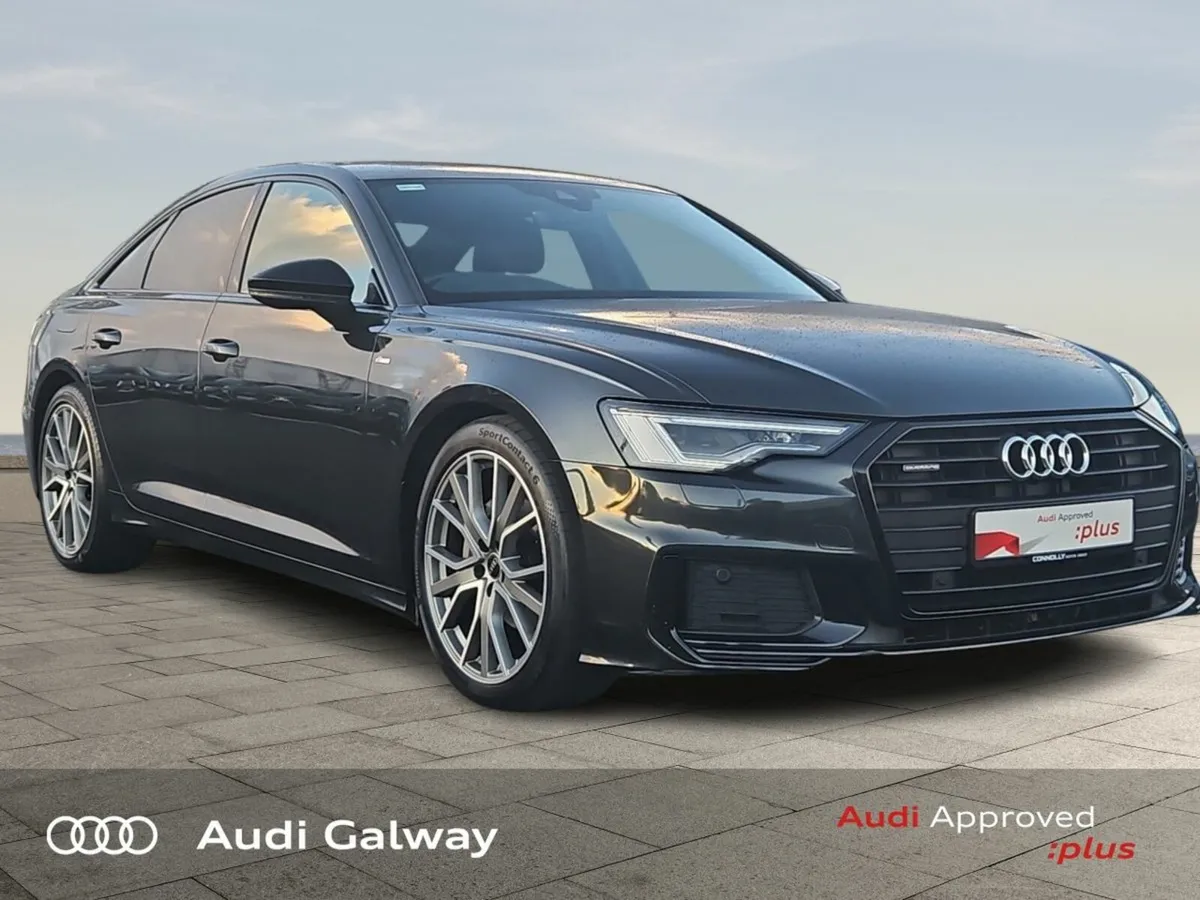 Audi A6 €449 p/m - 40TDI QUATTRO S LINE BLK ED - Image 1