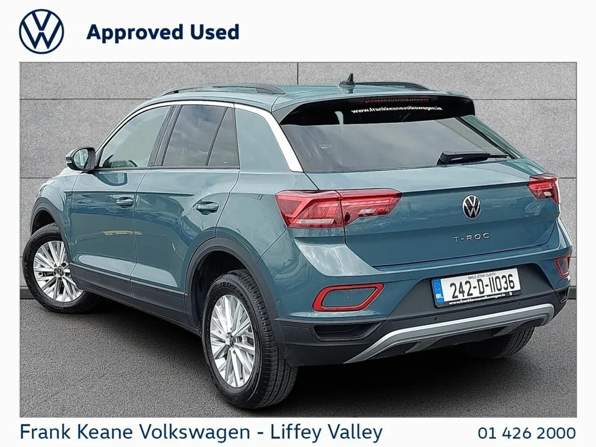 Volkswagen T-Roc LIFE 1.0 TSI 110HP *PETROLEUM BLU - Image 3