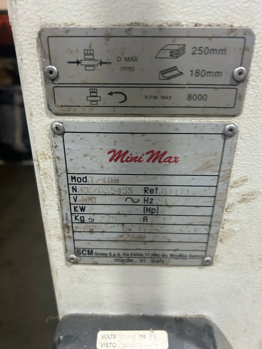 Scm spindle moulder - Image 3