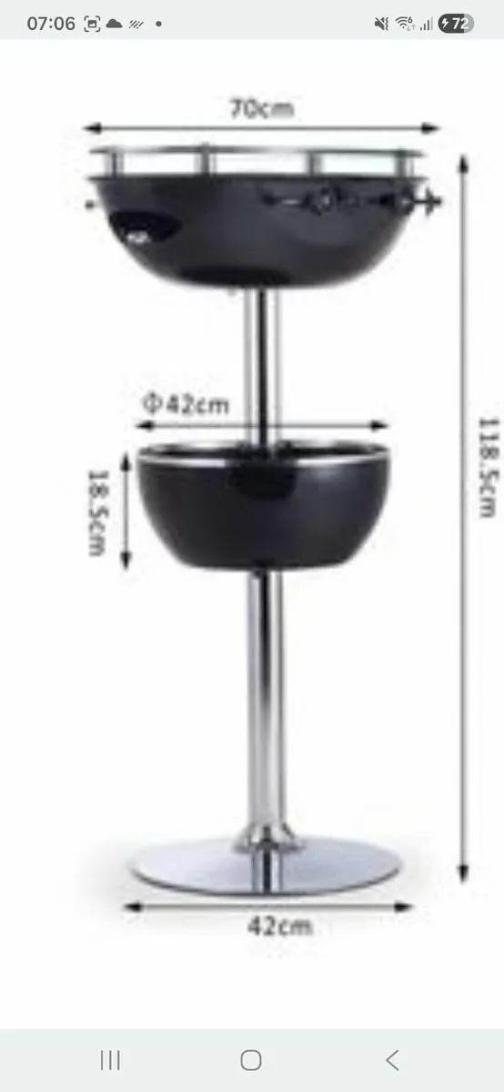 Football table & beer bucket - Image 3