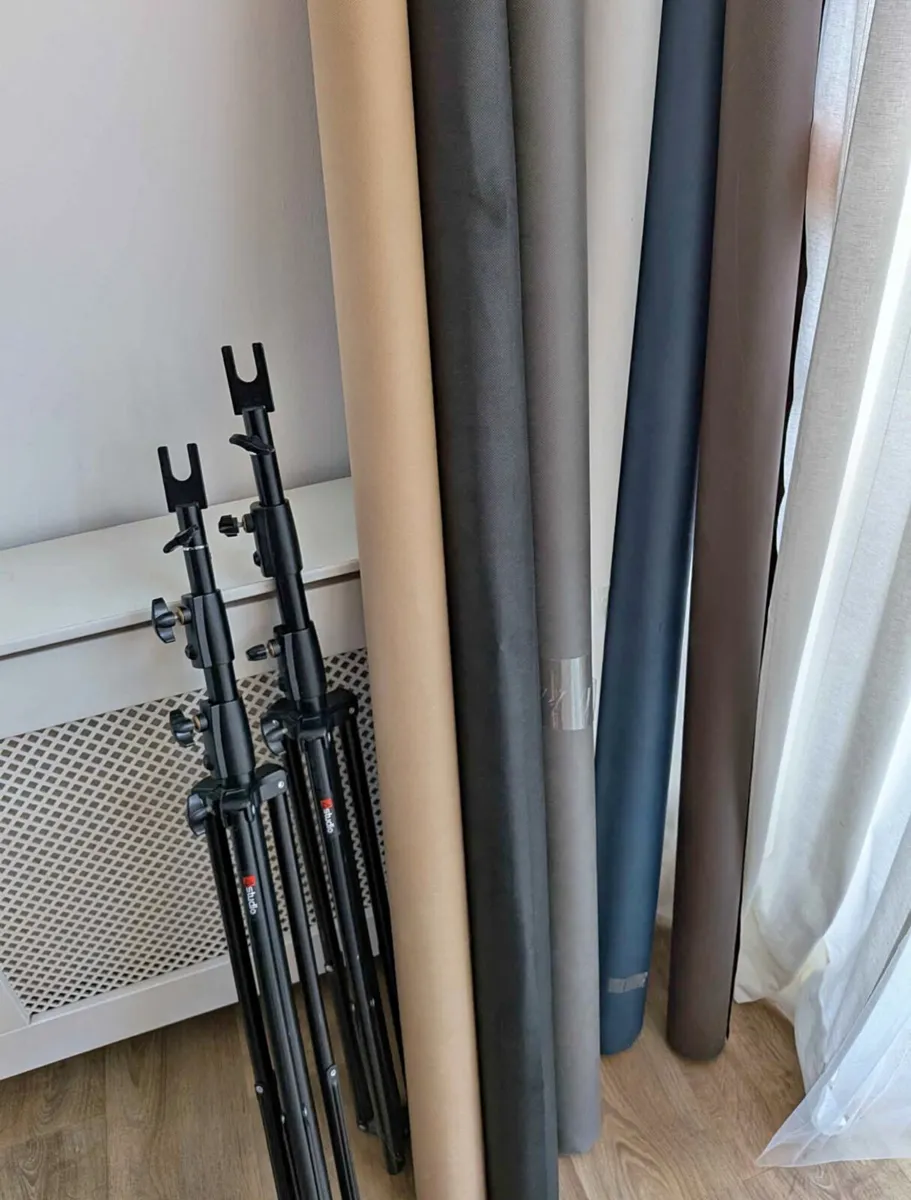 Porlyproperlayne background stand and backdrops - Image 1