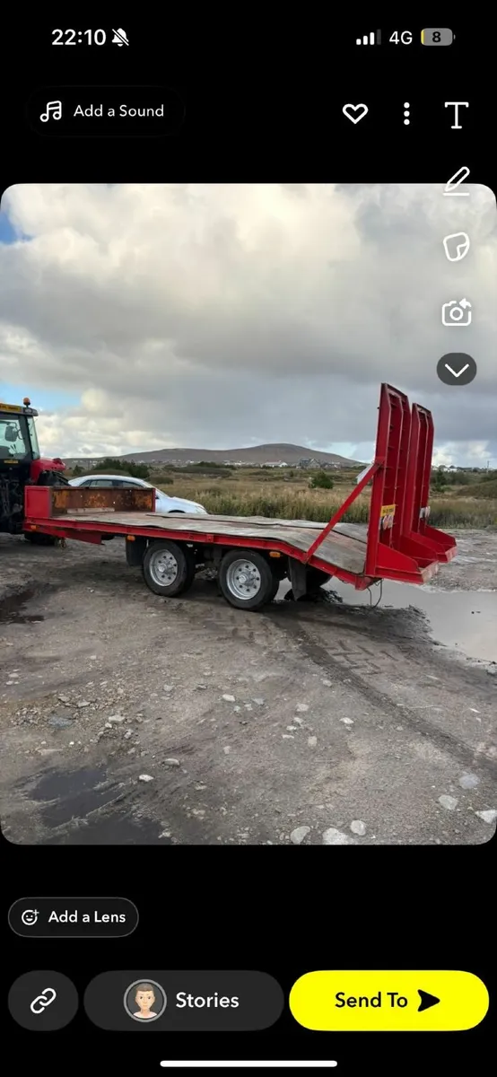 Chieftain lowloader and 8 by4 plant trailer - Image 3