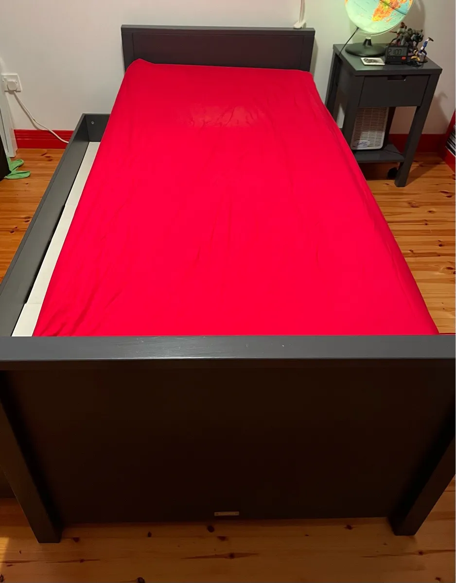Bopito single bed with bed drawer - Image 3