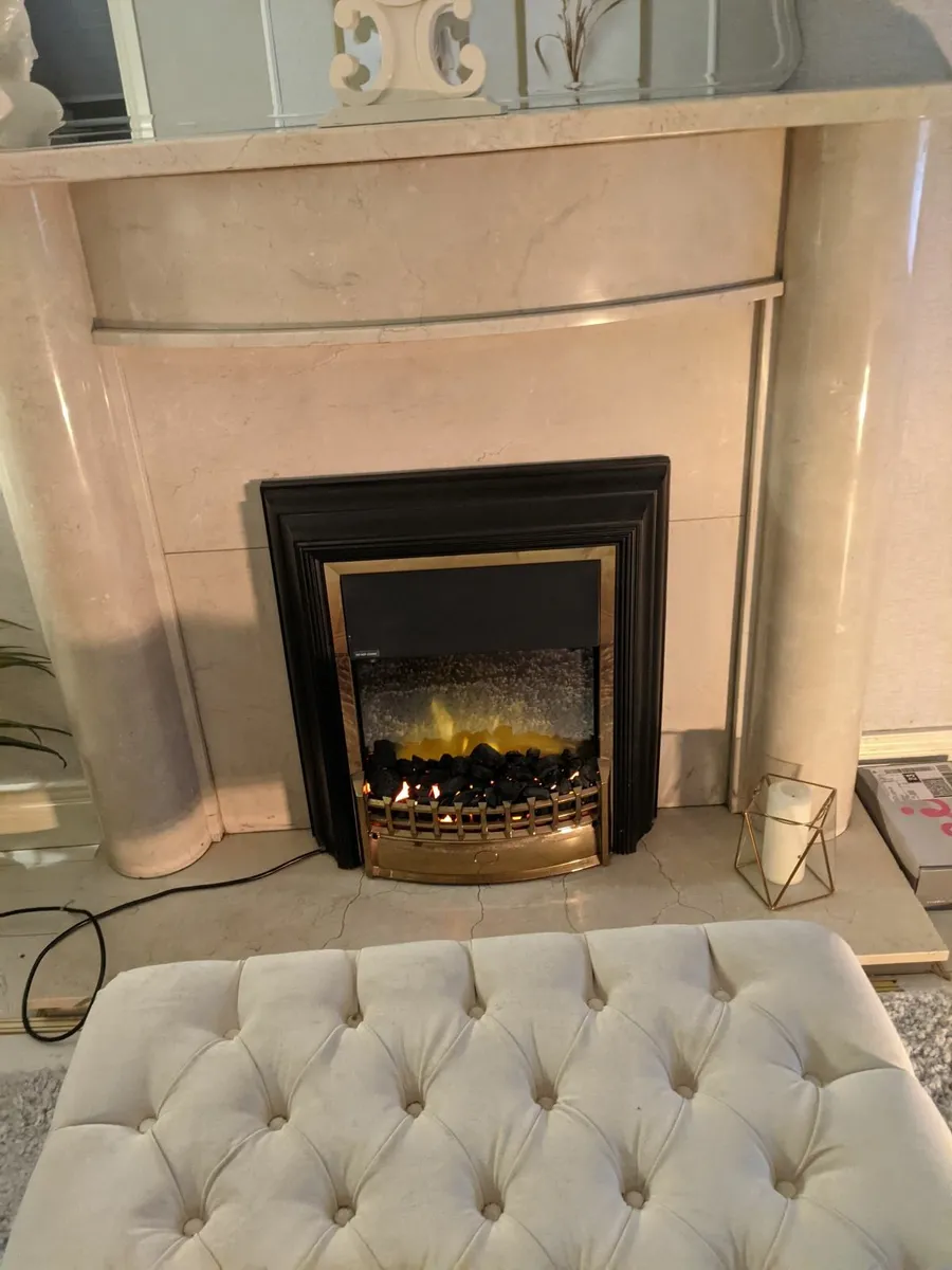 Marble fireplace - Image 1