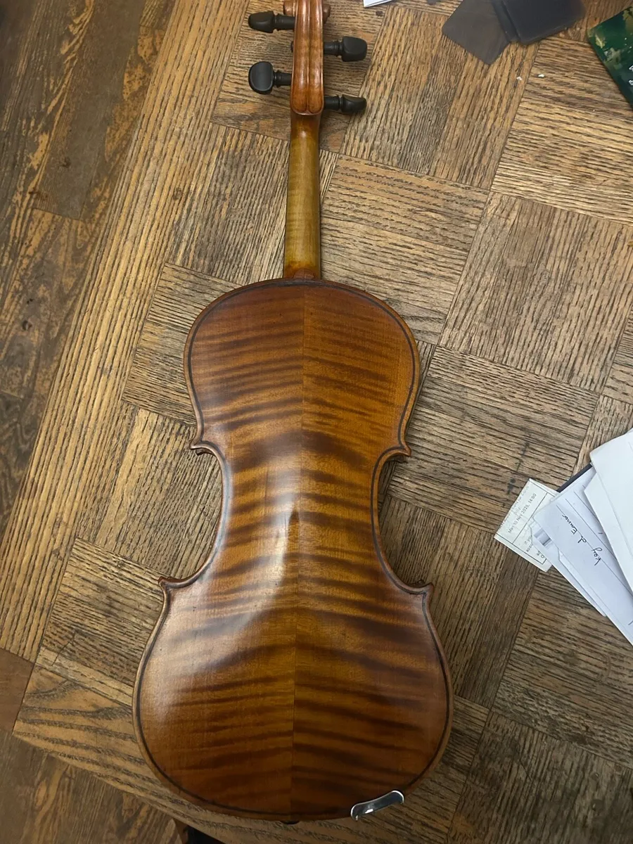 Old Hand Made Violin - Image 2
