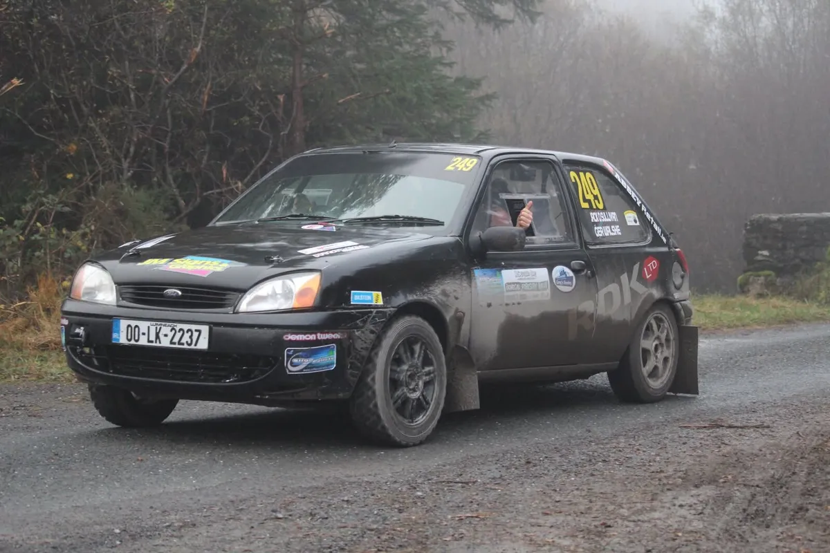 Ford fiesta mrk4 rally car - Image 1