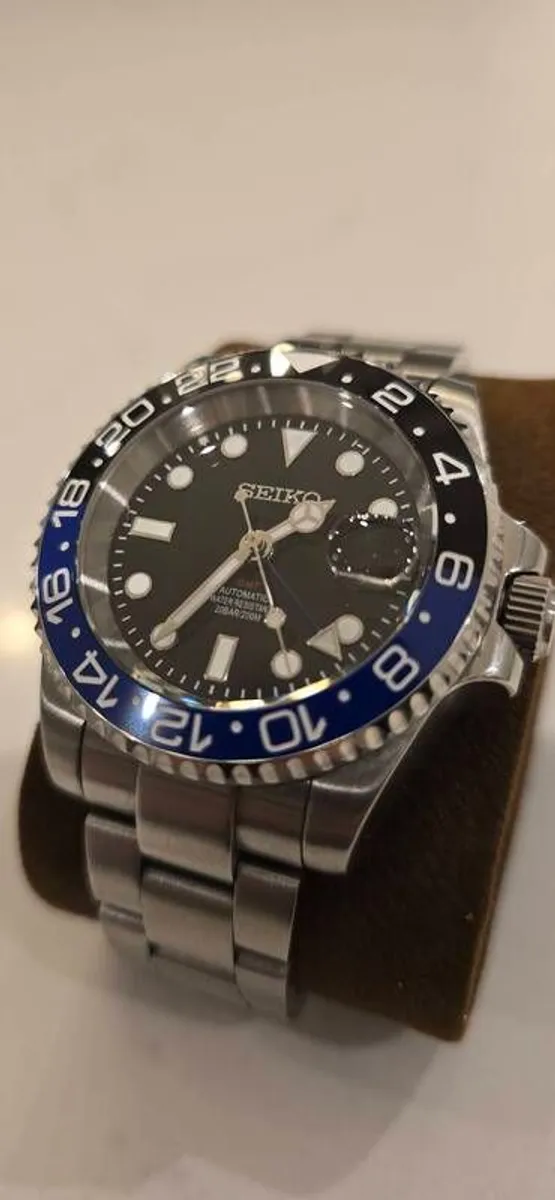 Seiko Mod "Batman" GMT Style - Image 1
