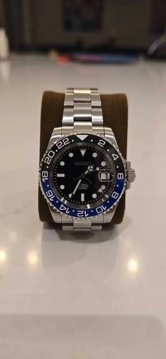 Seiko Mod "Batman" GMT Style - Image 2