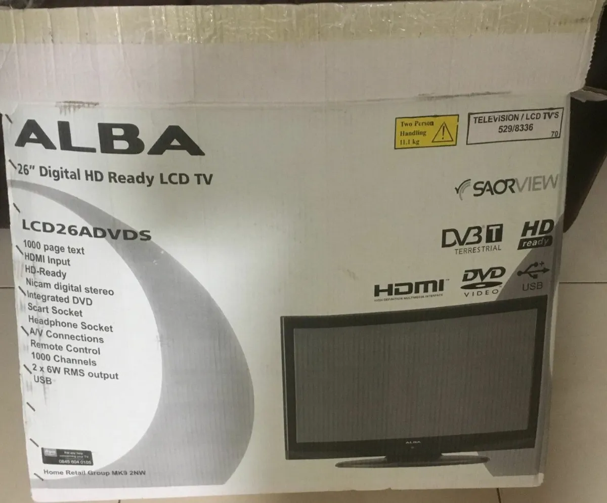 26" Digital LCD TV with Integrated DVD Player - Image 3