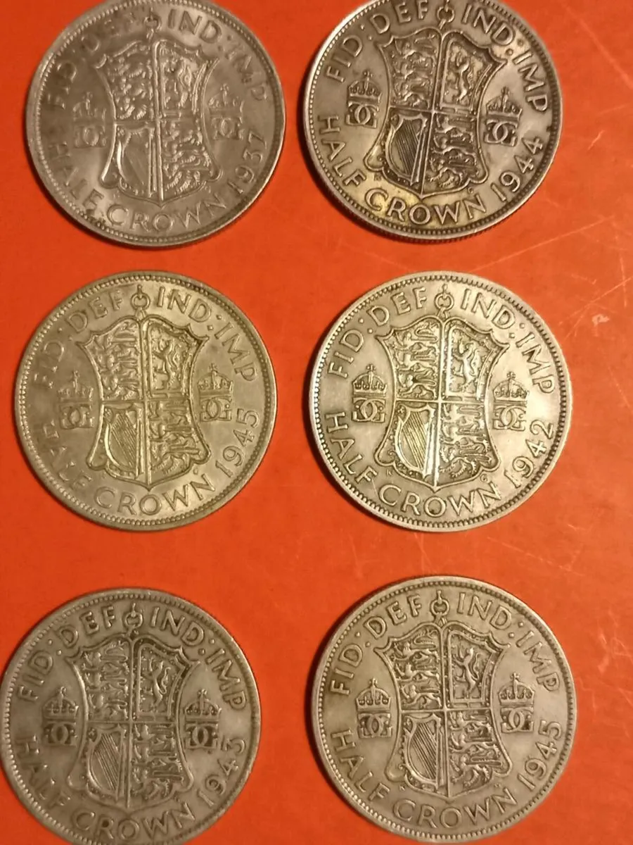 Silver coins of GeorV1 - Image 3