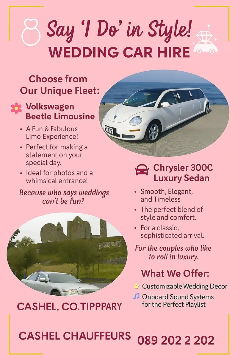 Wedding Car Hire - Image 2