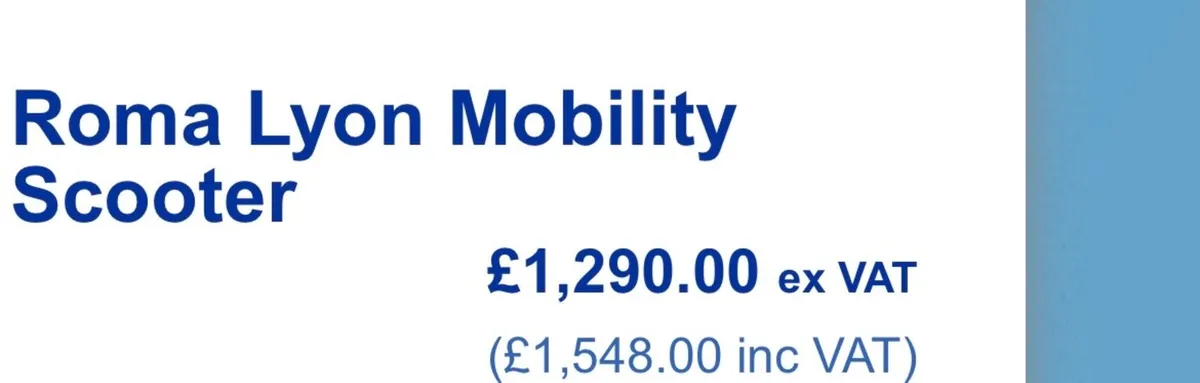 Roma xxl mobility scooter… limerick city - Image 2