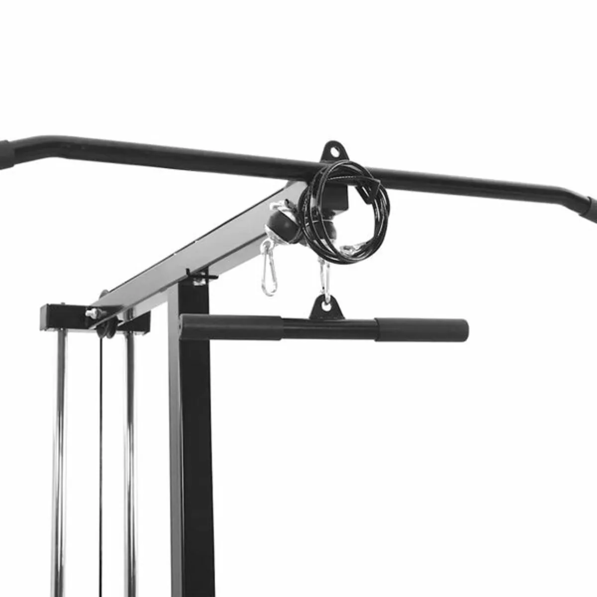 Lat Pulldown Machine Manual Black 110 x 70 x 187 c - Image 4