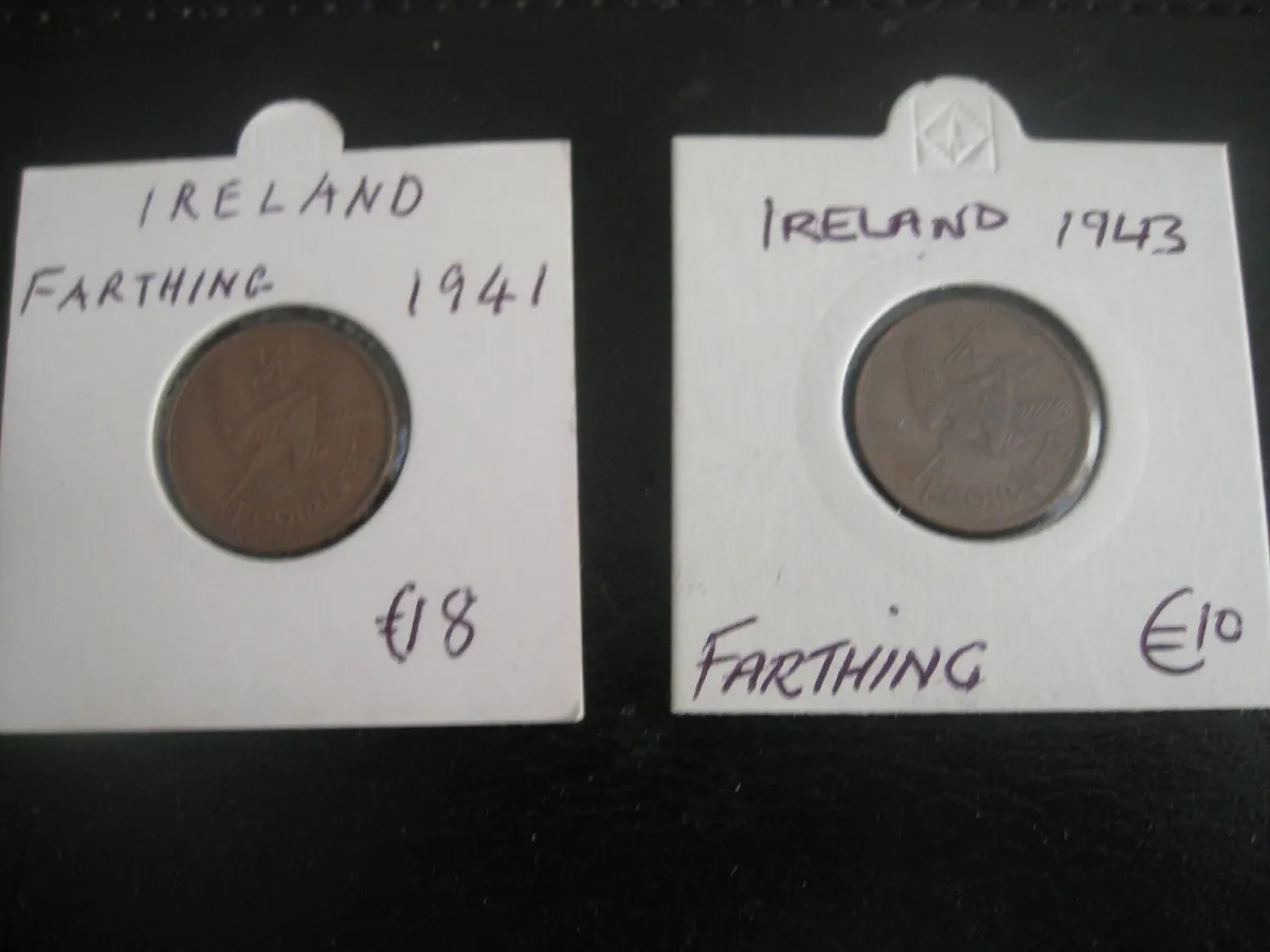 Irish Farthings 1941/43/44/46/49 - Various Prices - Image 2