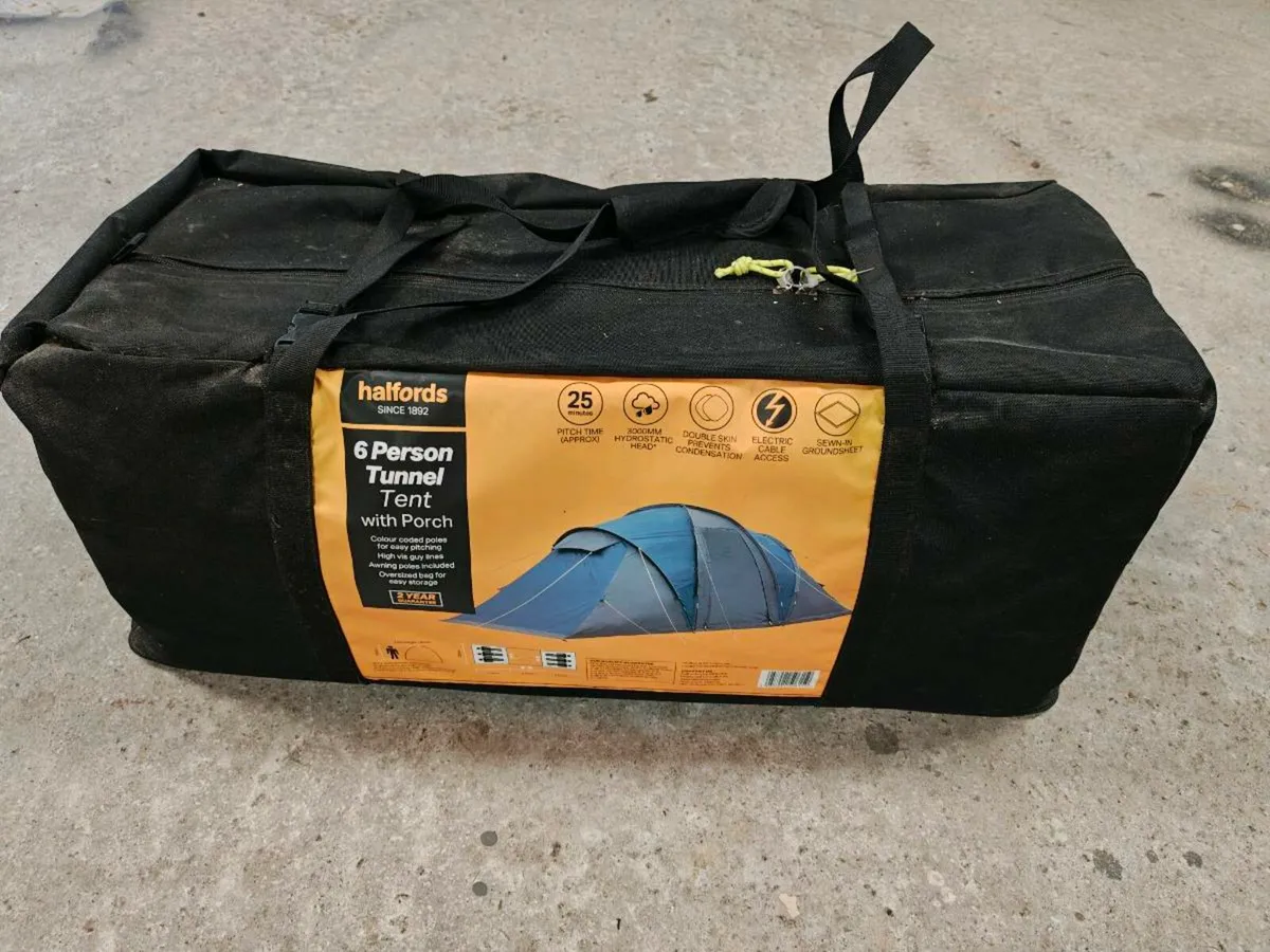 6 Person Tunnel tent - Image 2