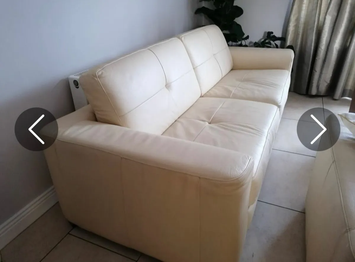 Leather Sofa - Image 2
