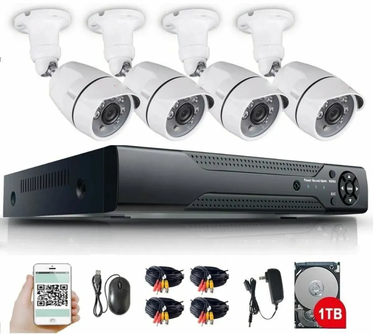 5MP Megapixel cctv camera system Face recognition - Image 1