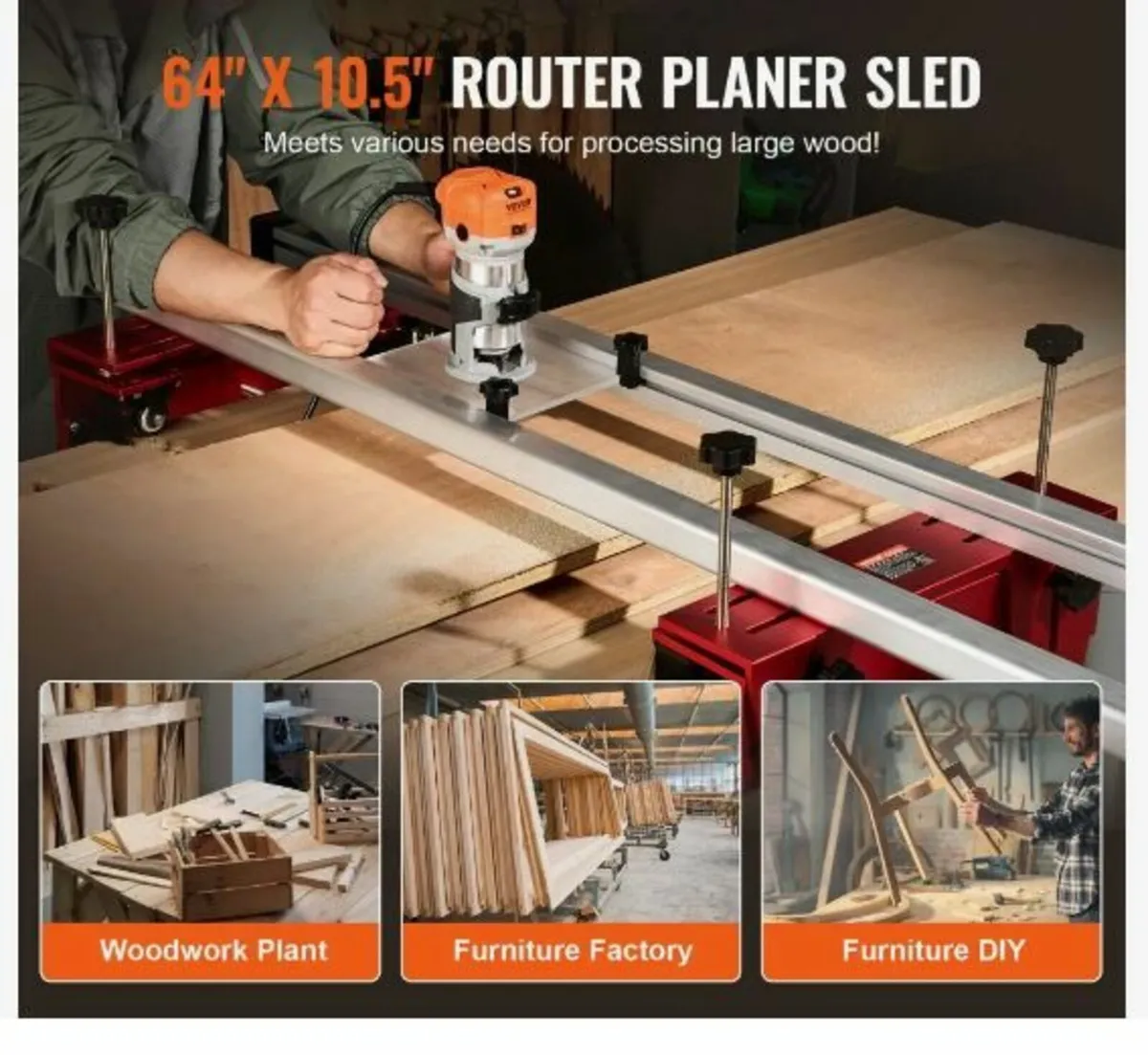 Router Sled, 64 inches/162.6 cm - Image 4