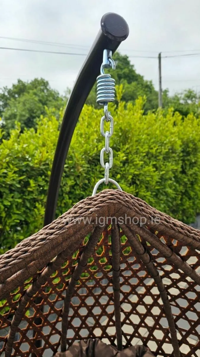 Swing Egg chair Brand new Rattan - Image 3