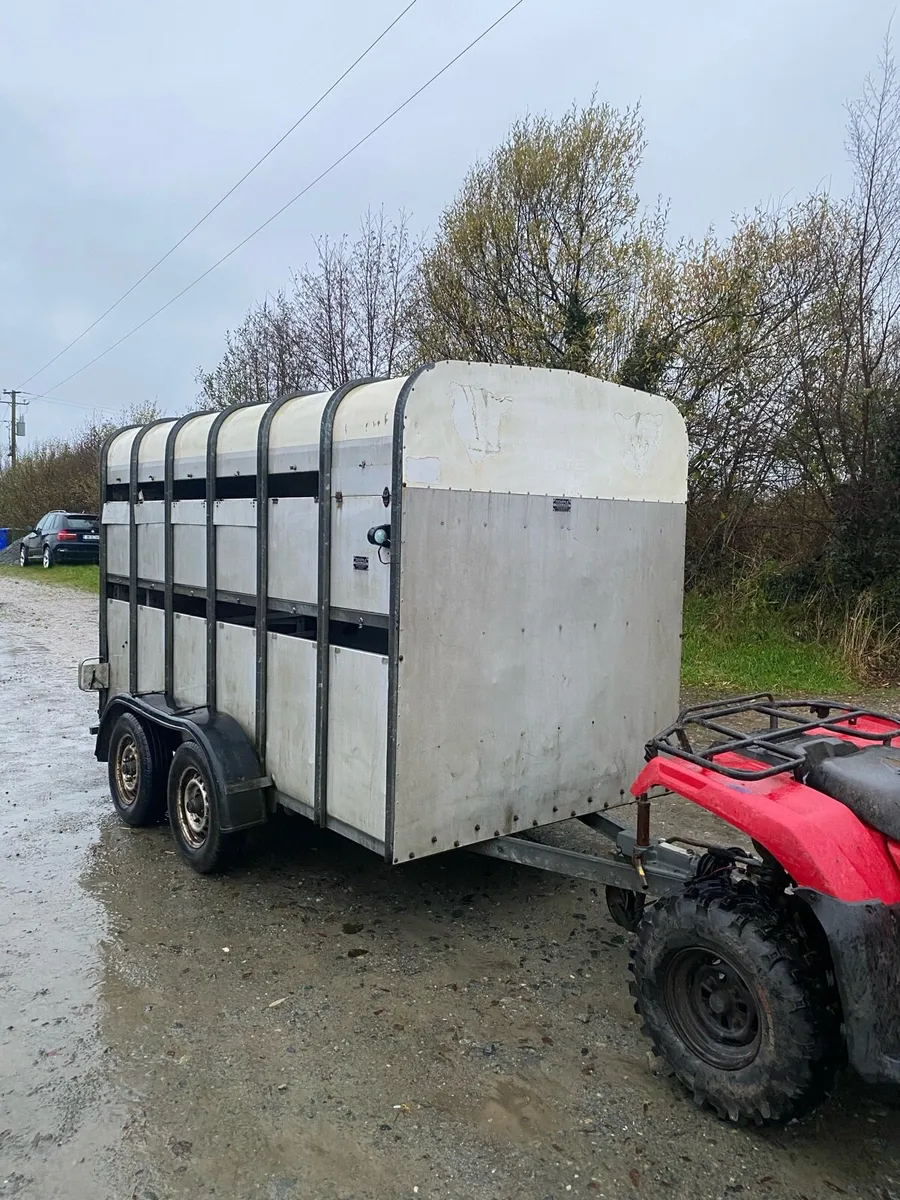 10x5 sheep trailer - Image 1