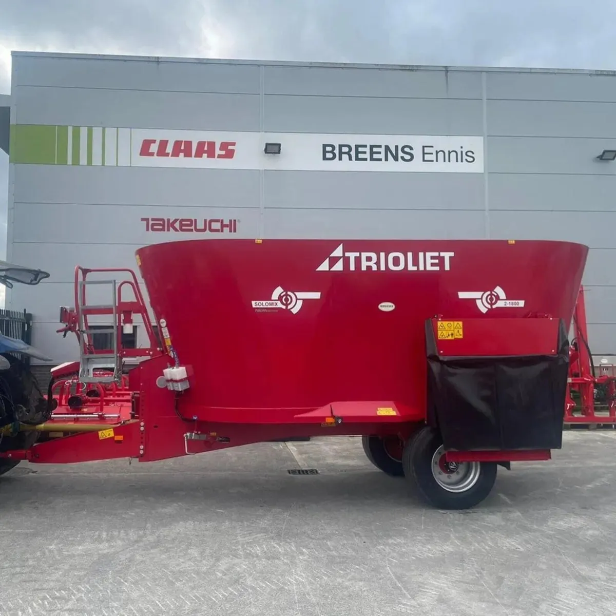 Trioliet diet feeders and mixer wagons at Breens - Image 2