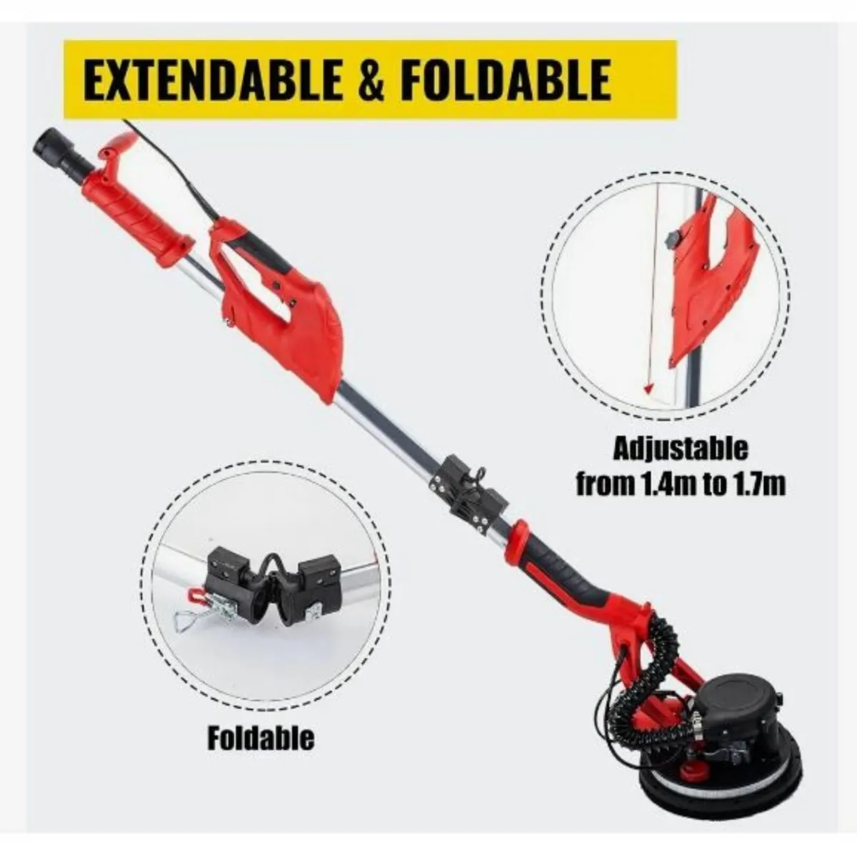 Drywall Sander 750W, Electric Drywall Sander - Image 4