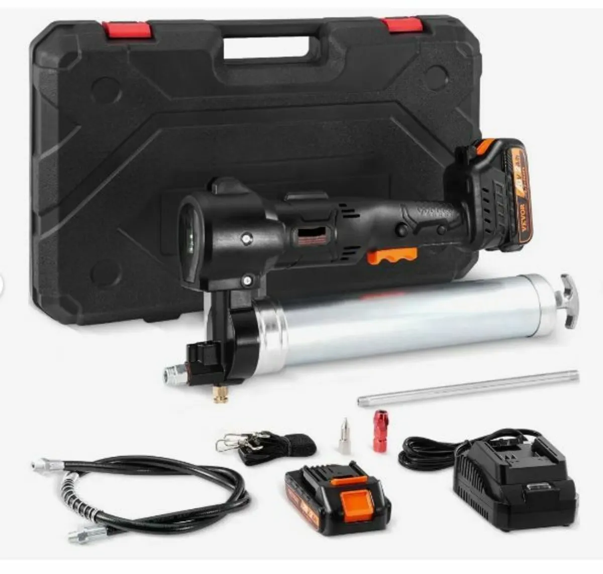 Cordless Grease Gun, 20-Volt, 10,000 PSI - Image 1