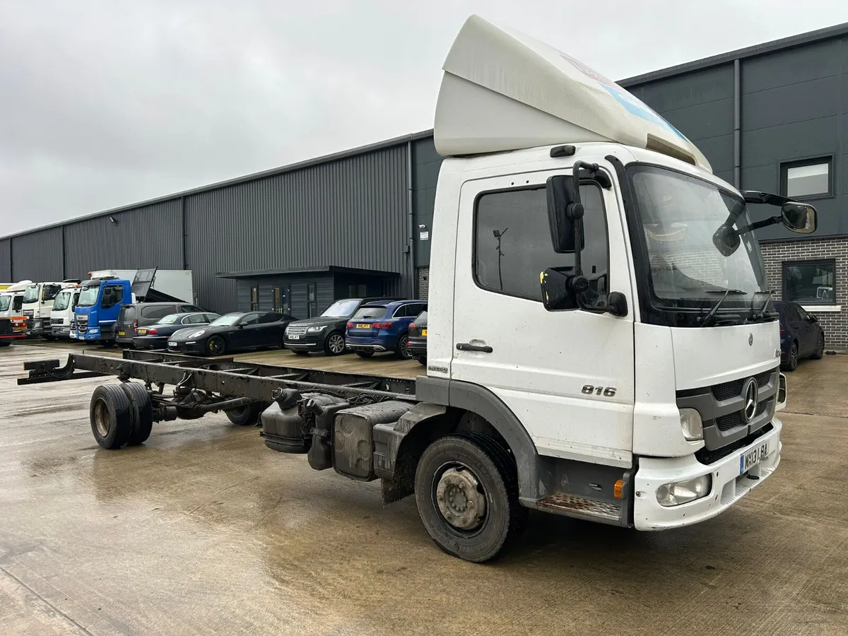August 2013 Mercedes Atego 816 Chassis Cab - Image 1