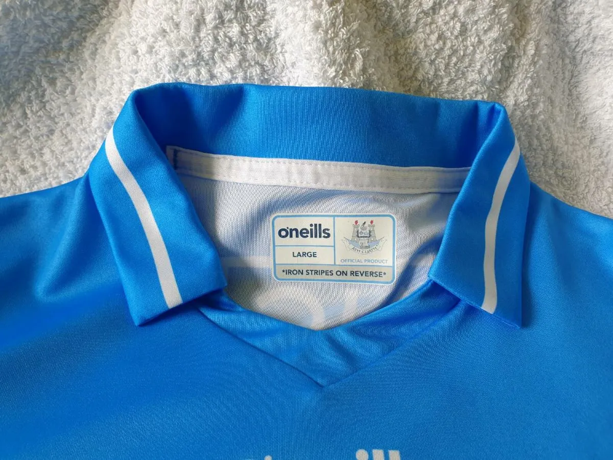 Dublin Gaelic Football Home Jersey 2020 to 2021 L - Image 3