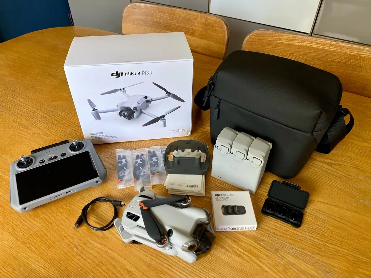 Dji Mini 4 Pro, Fly More Combo, ND Filters - Image 1
