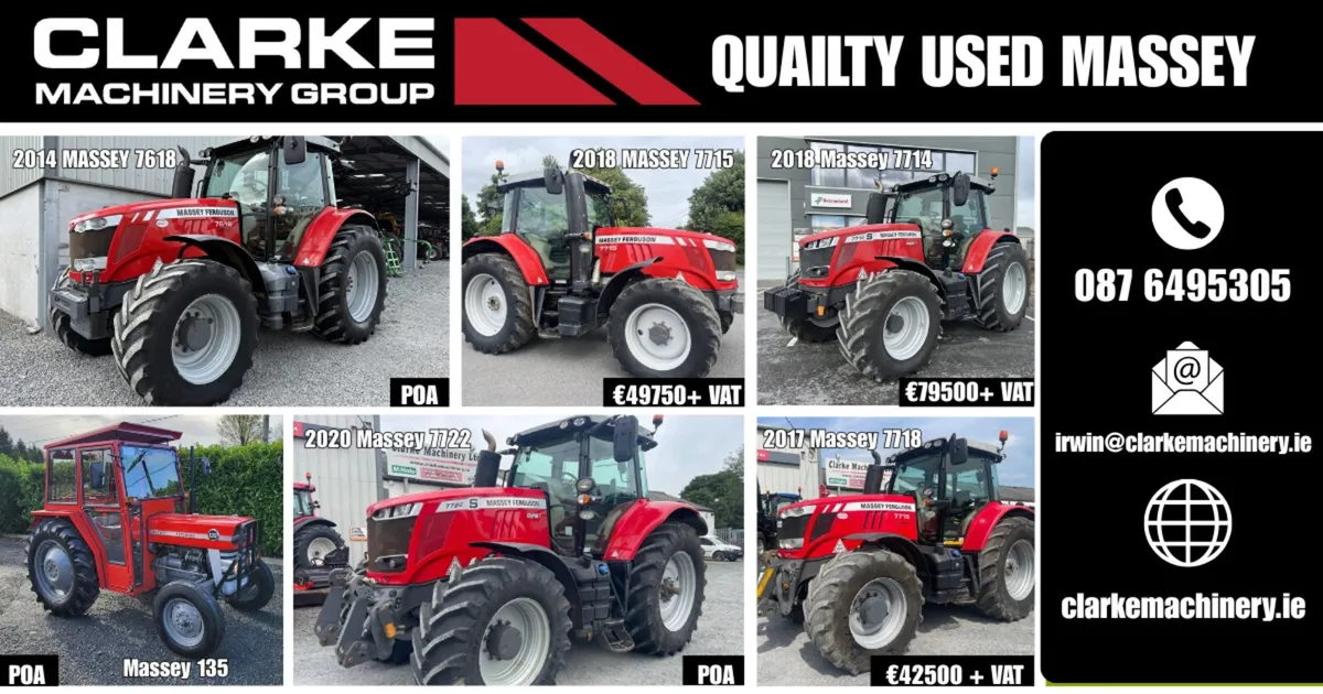 USED MASSEY TRACTORS