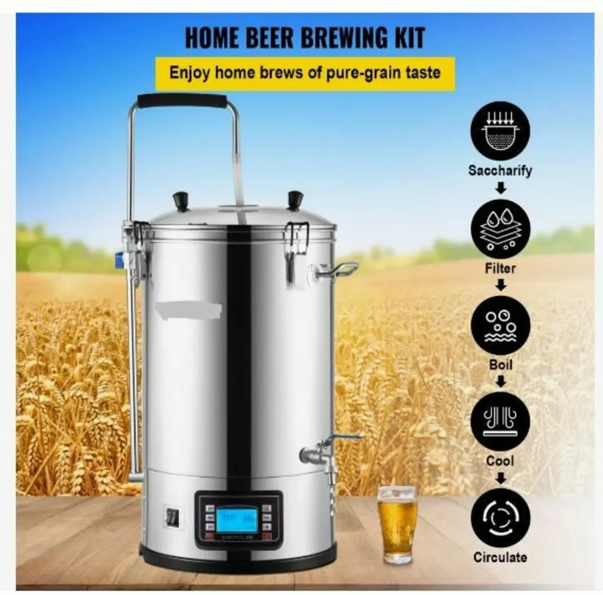 Electric Brewing System, 8 Gal/30 L - Image 2