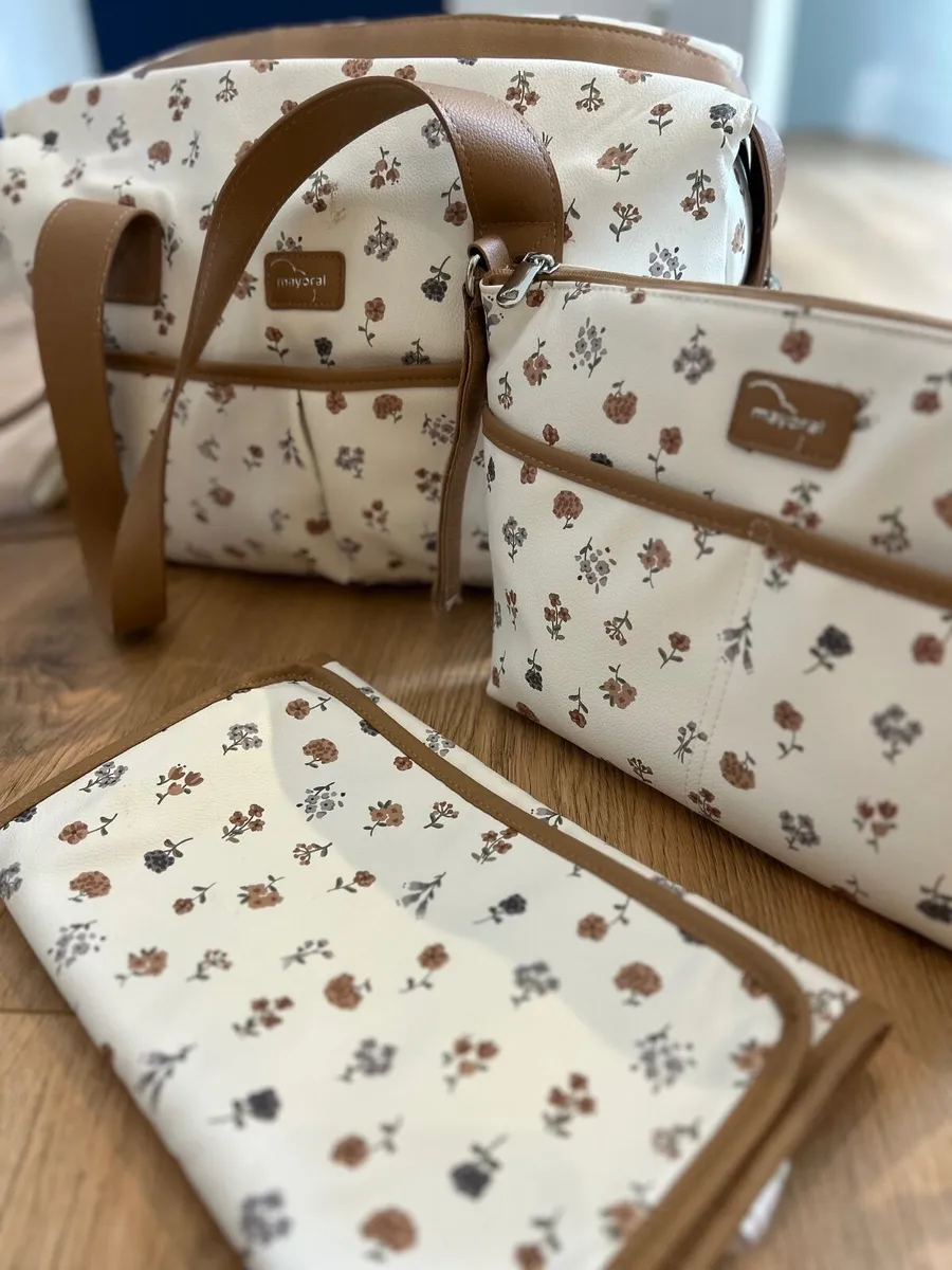 Mayoral Baby Changing Bag Set – Nearly New - Image 1