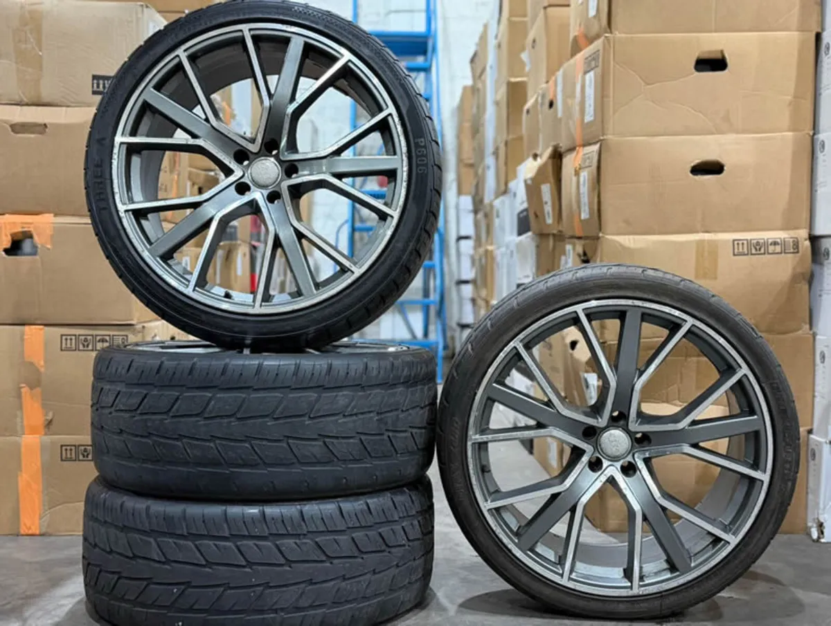 22" RS6D Style Wheels & Tyres Suitable for Audi Q5 - Image 1
