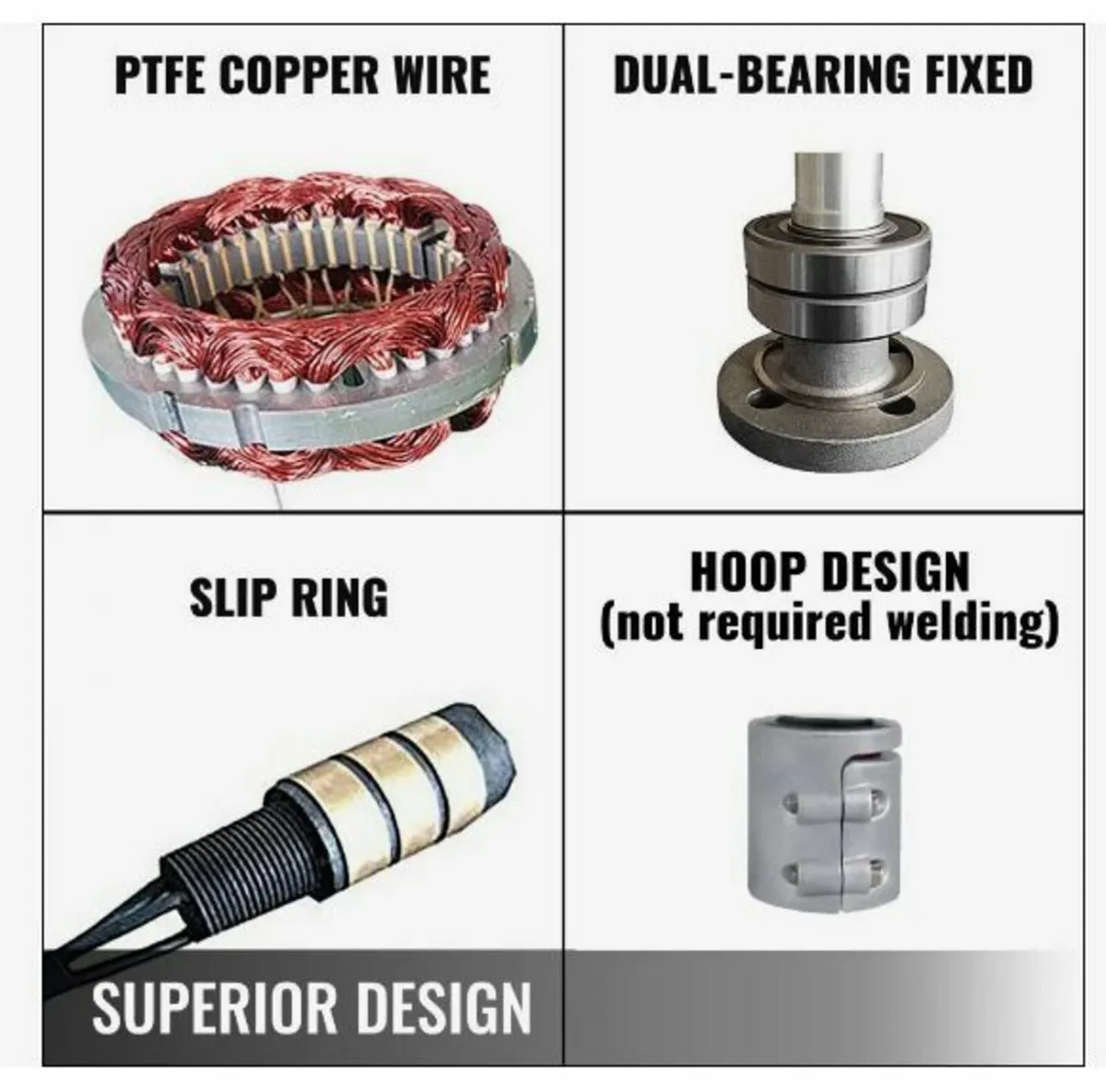 Wind Turbine, 400W 12V Wind Turbine Generator - Image 2