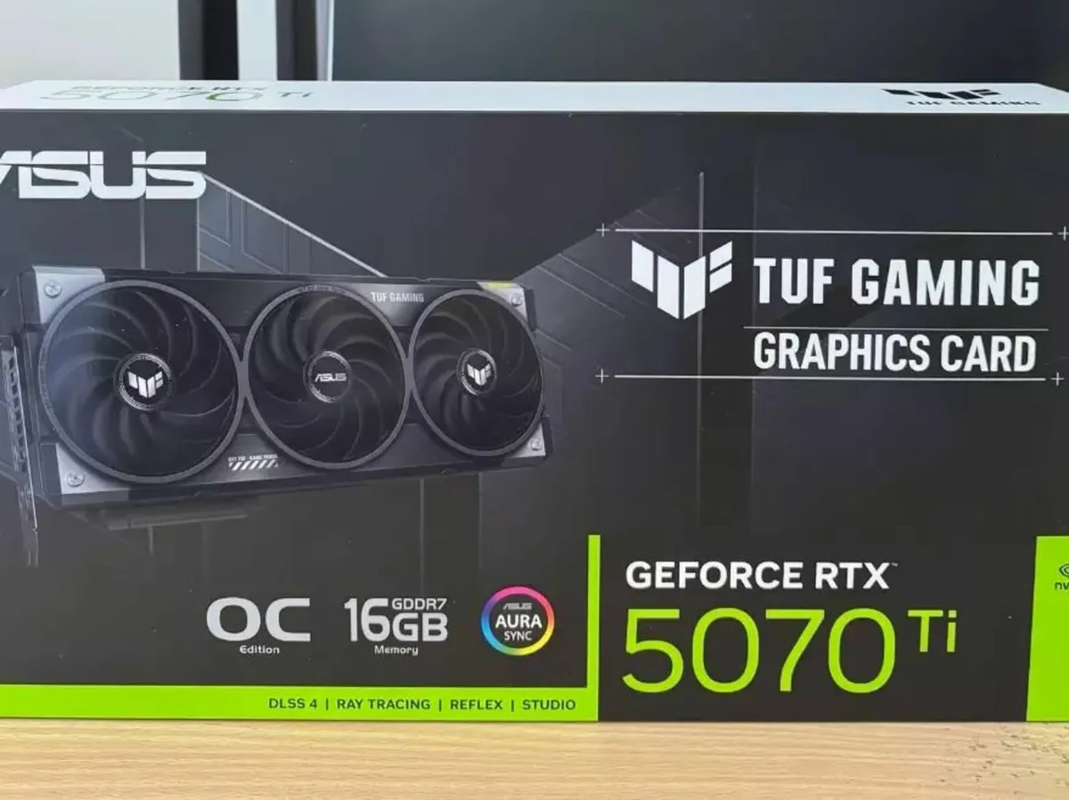 ASUS TUF Gaming GeForce RTX 5070 Ti 16GB GDDR7 OC - Image 1