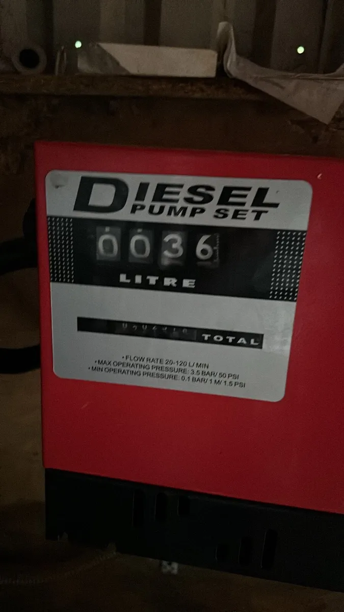 Diesal pump & 2000L tank - Image 2