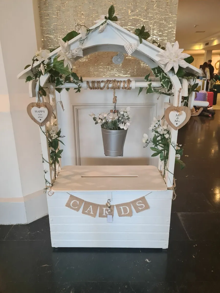 Wedding Wishing Well Post Box for Hire