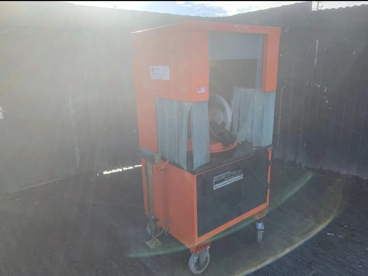 Secure Cutting Station with Saw - Image 1