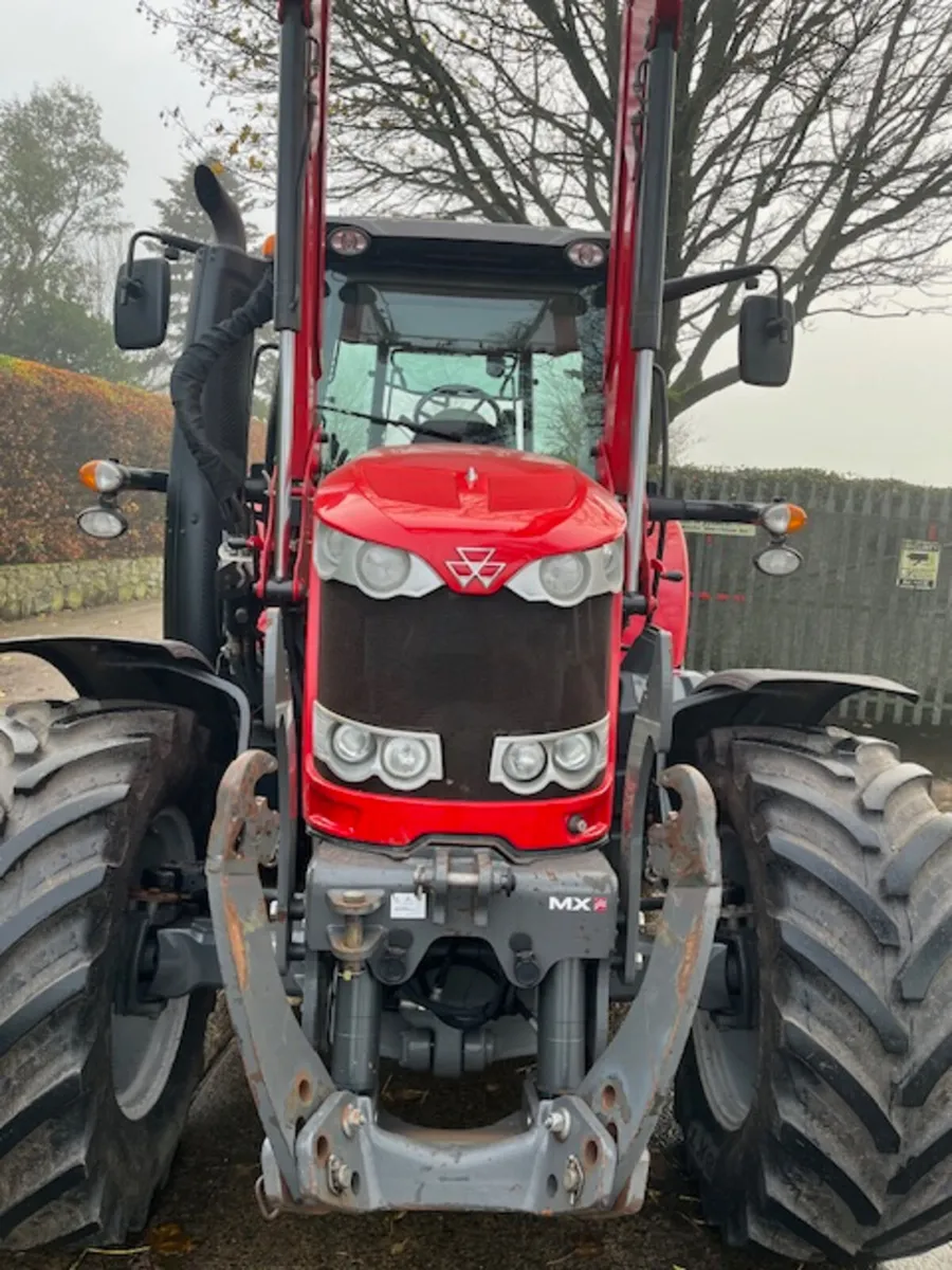 MF 6713 S DYNA-4 c/w MX U410 Loader Tractor - Image 3