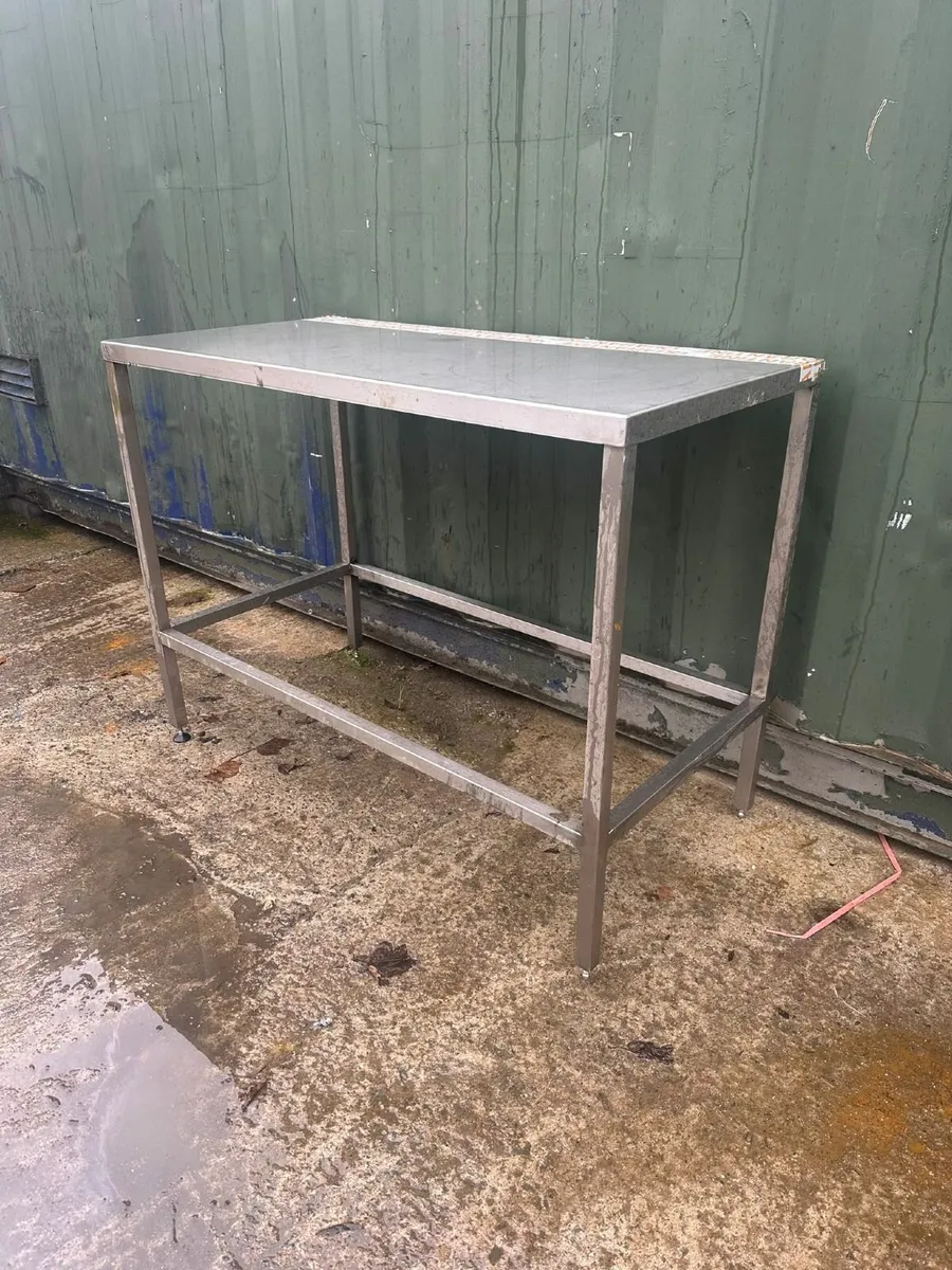 Stainless steel work bench - Image 1