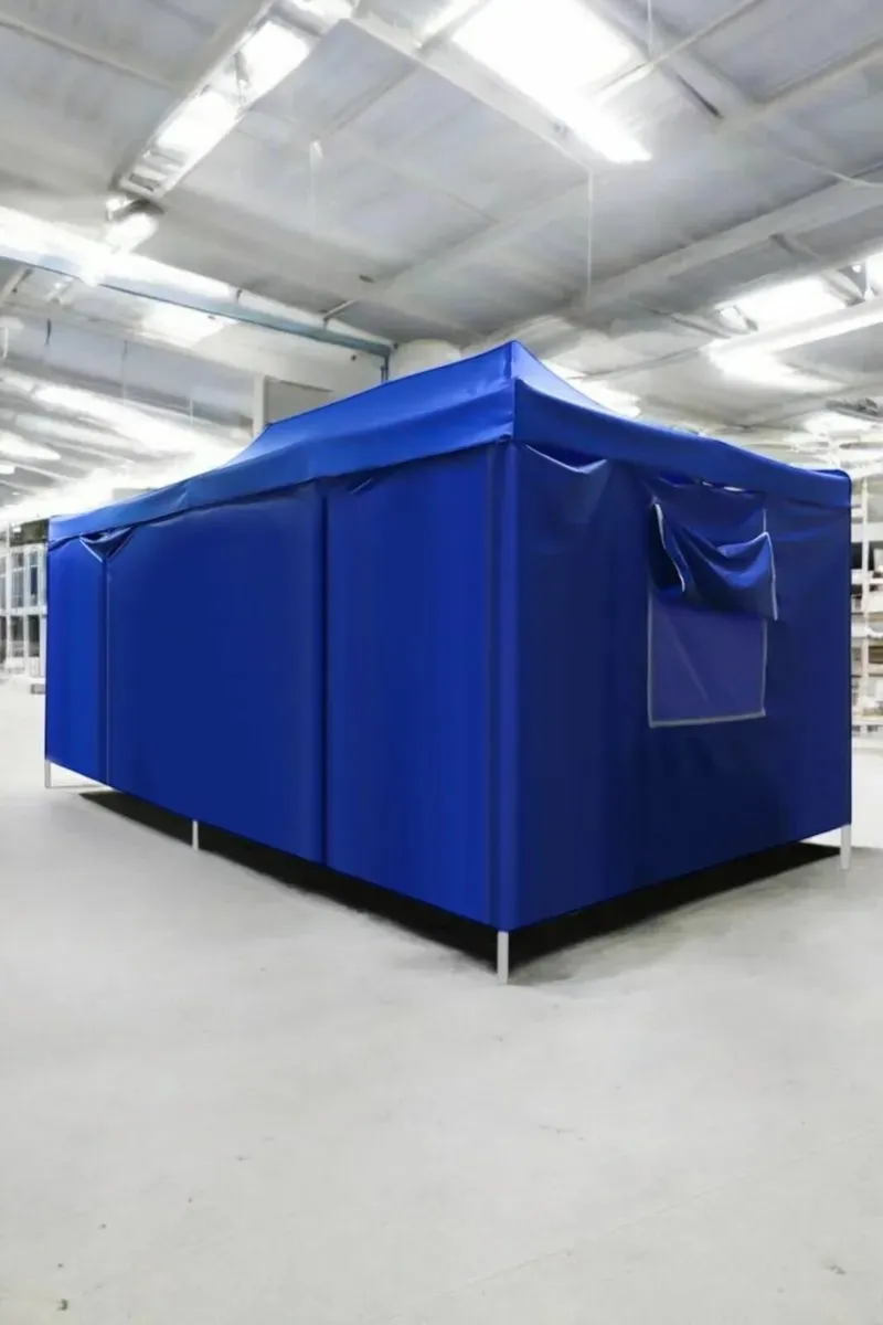 3m x 6m Aluminium Pop-Up Gazebo with Sidewalls - Image 1