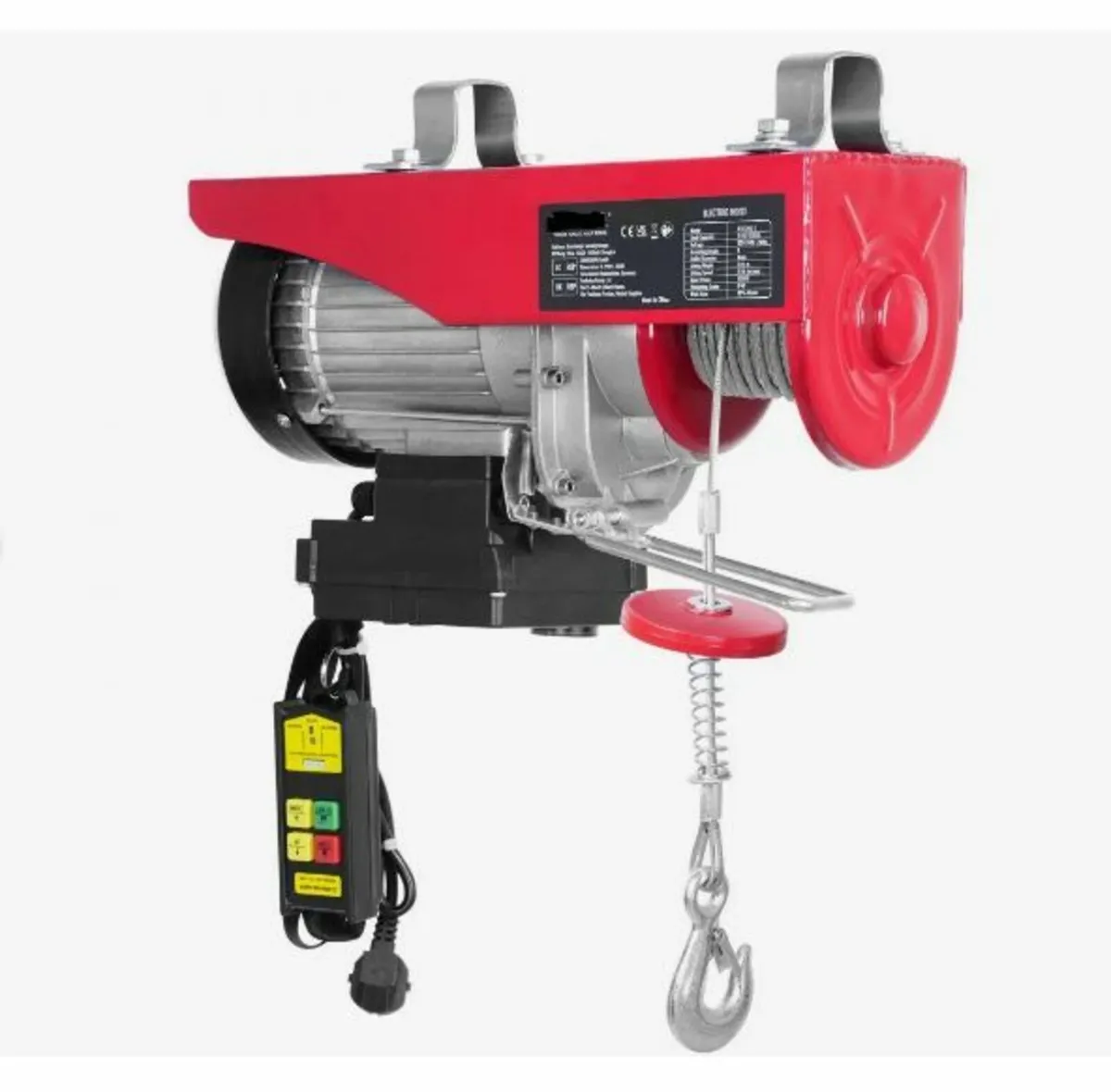 Electric Hoist 2200 lb Electric Winch Wire Rope - Image 3