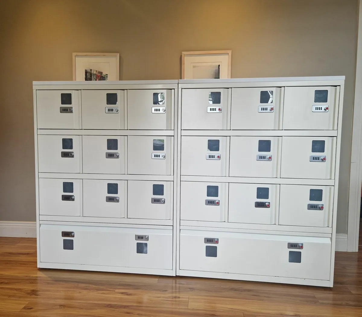Premium Steel Staff Lockers with combination locks - Image 1