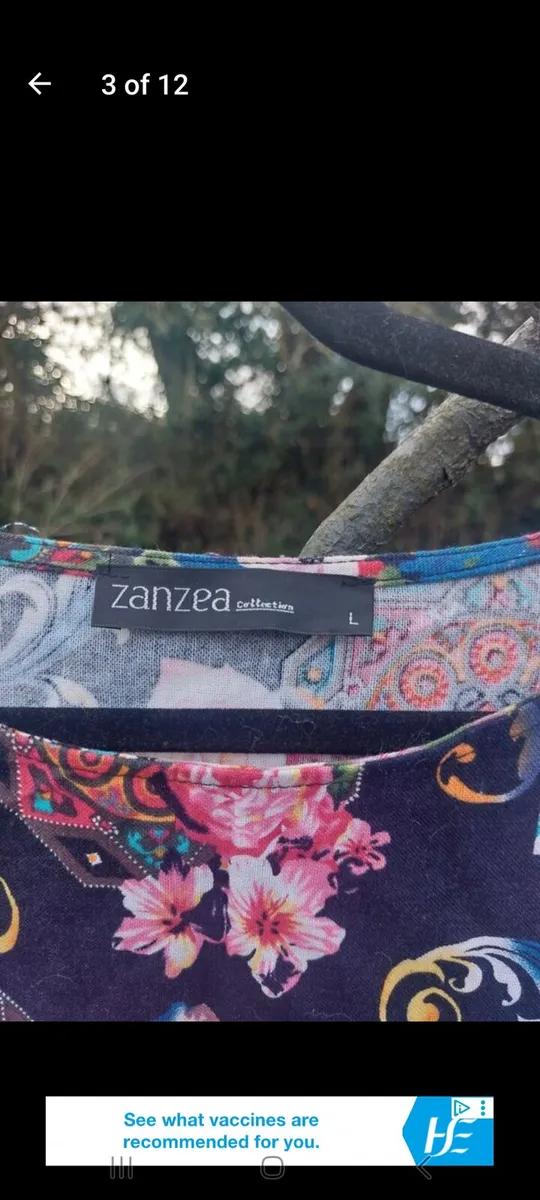 Vintage floral 100% cotton loungewear dress - Image 3