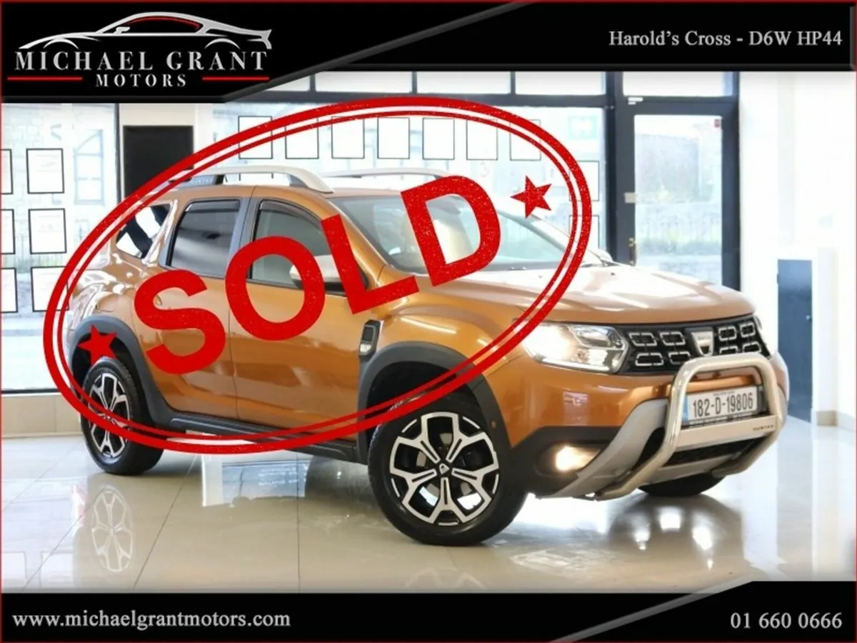 Dacia Duster PRESTIGE 1.5 dCi ONLY 70KM / IRISH CA - Image 1