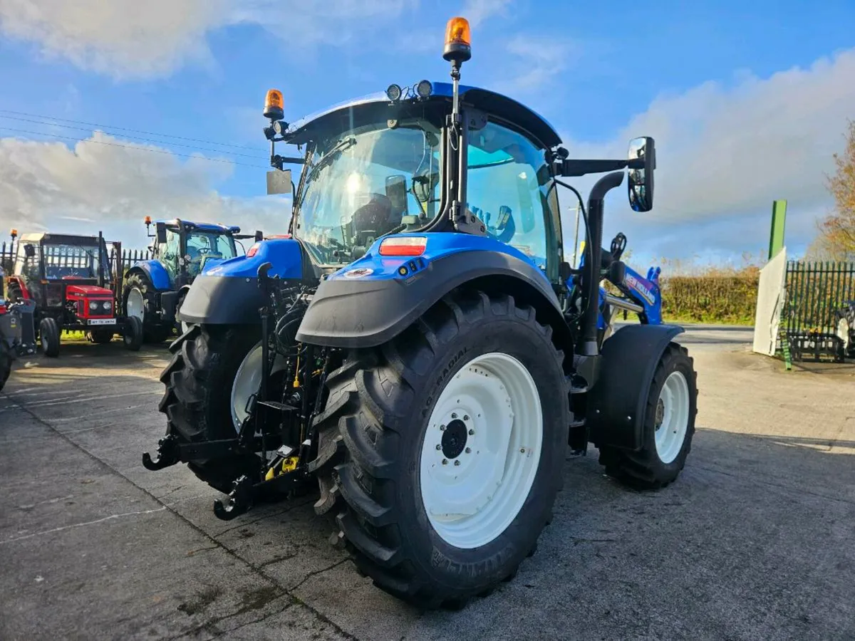 New Holland T5.120 and front loader - Image 3